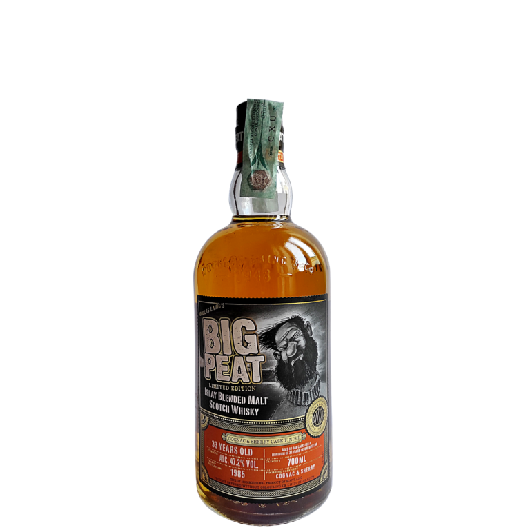 Whisky - Big Peat Cognac & Sherry Cask Finish Islay Blended Malt Scotch Whisky