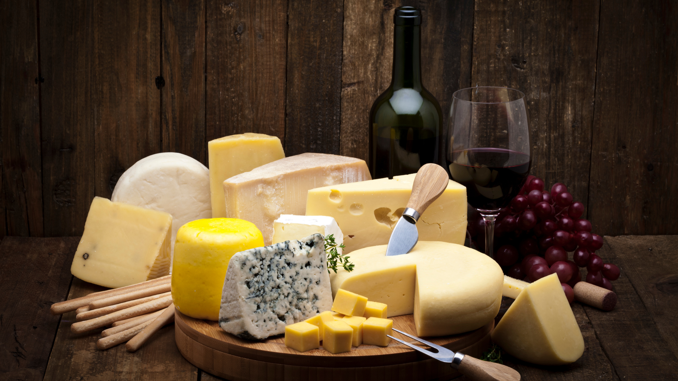formaggi e vino